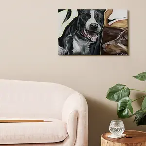 Barking Canvas Decorative Painting (Multi-Size, Transverse)