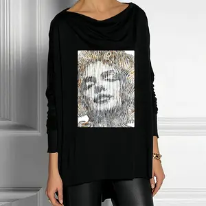 Women Marylin A Jamais Drop Collar Long Sleeve T-Shirt