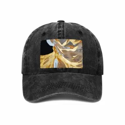 Angelic Penguin Baseball Cap (Denim Fabric)