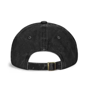 Angelic Penguin Baseball Cap (Denim Fabric)