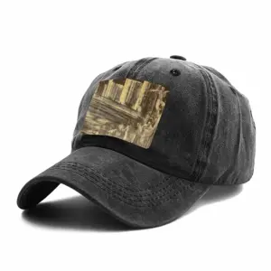 Waste To Energy Plant Baseball Cap (Denim Fabric)