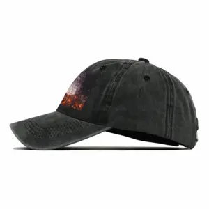 Cascadecurtain Baseball Cap (Denim Fabric)