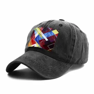 Accidental Atomic Aloha Baseball Cap (Denim Fabric)