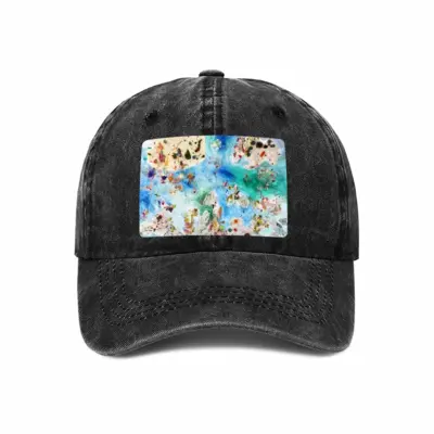 Islands #6 Baseball Cap (Denim Fabric)