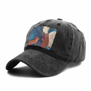 Confrontation Baseball Cap (Denim Fabric)