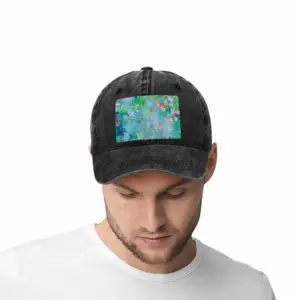 Sea Of Glass #6 Baseball Cap (Denim Fabric)