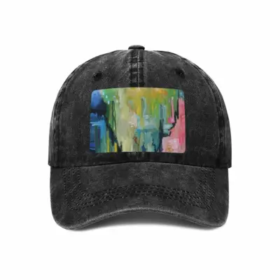 Weeping Willow Baseball Cap (Denim Fabric)