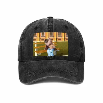 Expectations Of Indifference Baseball Cap (Denim Fabric)