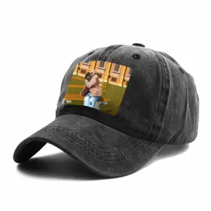 Expectations Of Indifference Baseball Cap (Denim Fabric)