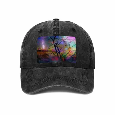 Hypnotic Universe Baseball Cap (Denim Fabric)