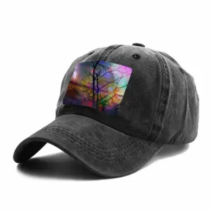 Hypnotic Universe Baseball Cap (Denim Fabric)