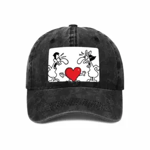 Love Referee Baseball Cap (Denim Fabric)