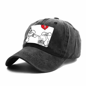 Failed Love Baseball Cap (Denim Fabric)