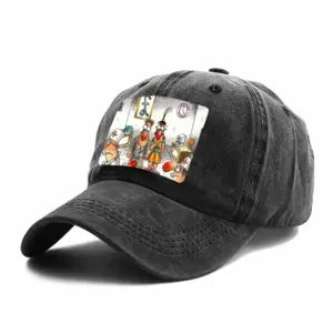 Office Injury Baseball Cap (Denim Fabric)