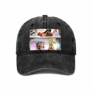 Self Expression Cabin Baseball Cap (Denim Fabric)