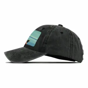 On The French Riviera Near Frejus Baseball Cap (Denim Fabric)