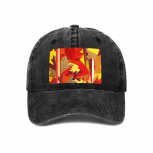 Autumn Baseball Cap (Denim Fabric)