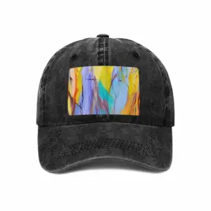 Acquired Wisdom Baseball Cap (Denim Fabric)