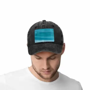 Clear Water Baseball Cap (Denim Fabric)