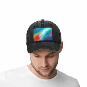 Rainbow Bridge Baseball Cap (Denim Fabric)