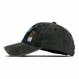 Reaching For The Top Baseball Cap (Denim Fabric)