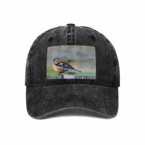 Bird Baseball Cap (Denim Fabric)