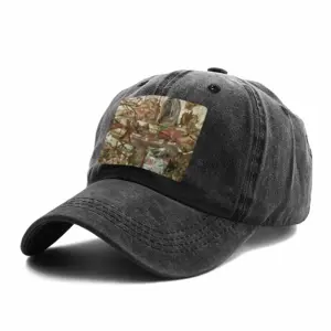 Night In Altwienerhof Baseball Cap (Denim Fabric)