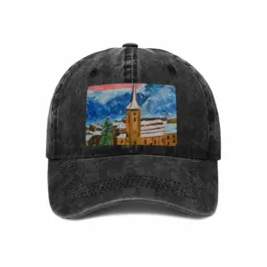 Zermatt Baseball Cap (Denim Fabric)