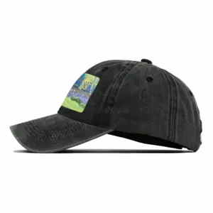 Birch Noise Baseball Cap (Denim Fabric)