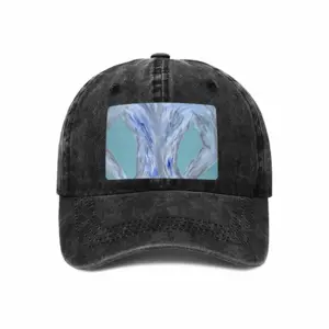 It Hurts Too Baseball Cap (Denim Fabric)