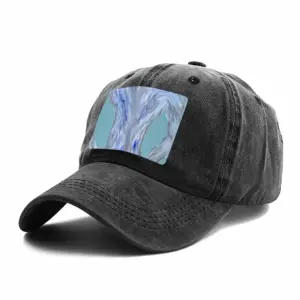 It Hurts Too Baseball Cap (Denim Fabric)