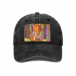 Still Life With Jug Baseball Cap (Denim Fabric)