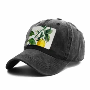 Lemon Branch Baseball Cap (Denim Fabric)