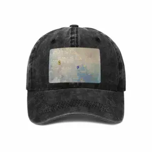 “Heart Of Perfect Wisdom Sutra” Baseball Cap (Denim Fabric)