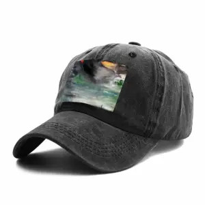 Everybody Was Looking For Me And I Was Loosing Myself Baseball Cap (Denim Fabric)