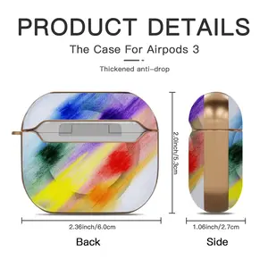 Colorate 07 Airpods 3 Case (Hard Shell, Rose Gold)