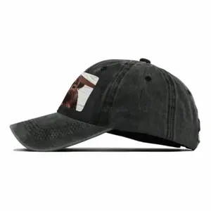 Bull - Red Bull Taurus Animals Buffalo Wild Baseball Cap (Denim Fabric)