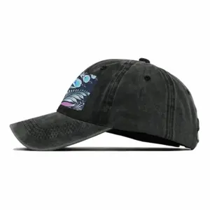 Night Pleasure Baseball Cap (Denim Fabric)