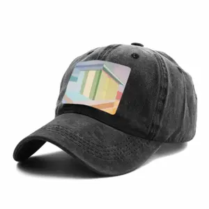 Color Rhytm Baseball Cap (Denim Fabric)