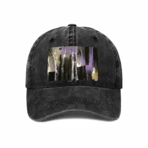 Stalagmites Baseball Cap (Denim Fabric)