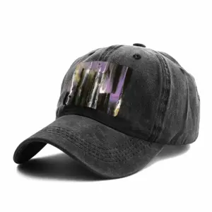 Stalagmites Baseball Cap (Denim Fabric)