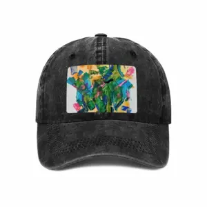 The Snake Baseball Cap (Denim Fabric)