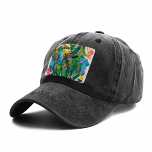 The Snake Baseball Cap (Denim Fabric)