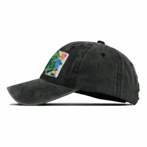 The Snake Baseball Cap (Denim Fabric)