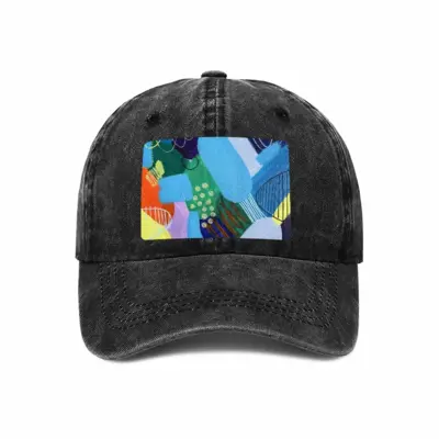 Flashy Emotions Baseball Cap (Denim Fabric)