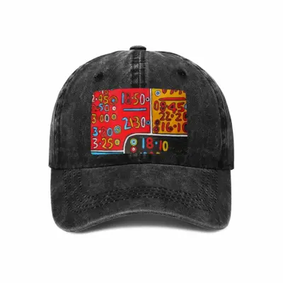 Chart Baseball Cap (Denim Fabric)