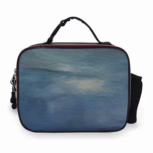 Ocean Storm Portable Leather Lunch Bag