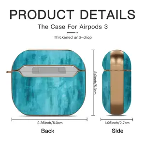 The Sea Airpods 3 Case (Hard Shell, Rose Gold)