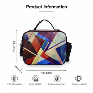 Caste Vs Caste Portable Leather Lunch Bag