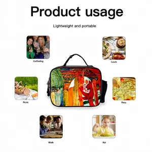 73 Fragment S Portable Leather Lunch Bag